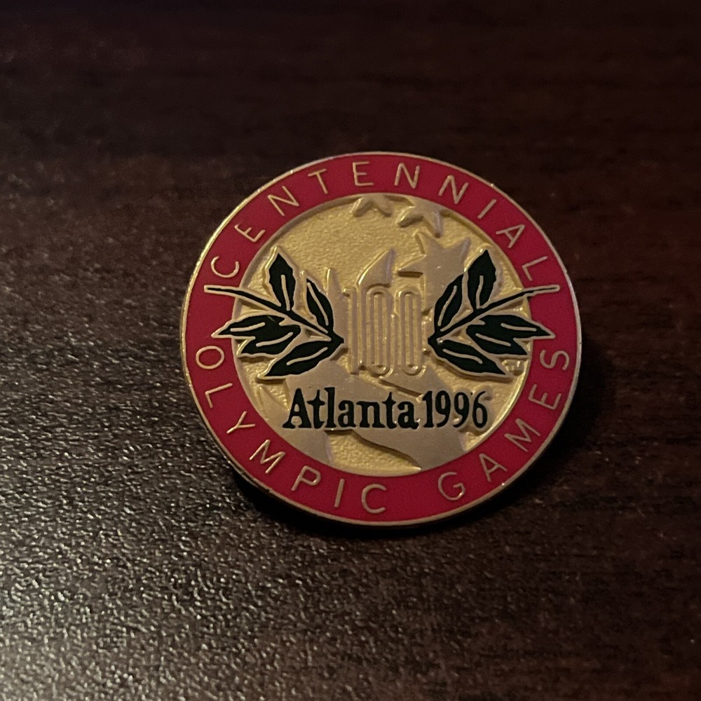 1996‎ Atlanta Centennial Olympics Lapel Hat Pin